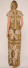 Load image into Gallery viewer, Ava Top Kaleidoscope Scarf Print
