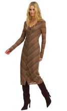 Load image into Gallery viewer, Palmer Dress Chestnut Multi