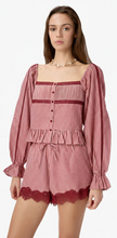 Load image into Gallery viewer, Cassandra Silk Cotton Short Berry