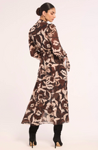 Load image into Gallery viewer, Wilma Dress Choc Swirl