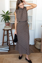 Load image into Gallery viewer, Bias Skirt 2 Cocoa Plaid