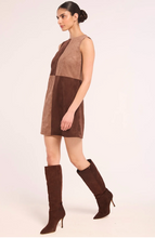 Load image into Gallery viewer, Sigrid Dress Faux Suede