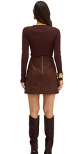 Load image into Gallery viewer, Carla Skirt Espresso