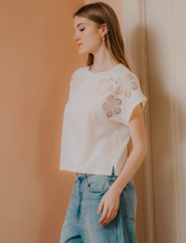 Load image into Gallery viewer, Harper Tee White
