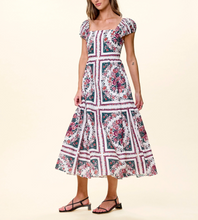 Load image into Gallery viewer, Anne Midi Dress Carmella Print
