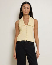 Load image into Gallery viewer, Rae Collared Tank Banana