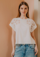 Load image into Gallery viewer, Harper Tee White