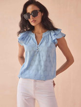 Load image into Gallery viewer, Wilora Blouse Tate Hydrangea