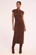 Load image into Gallery viewer, Maud Dress Faux Suede