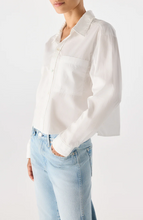 Load image into Gallery viewer, Ruth Crop Top White