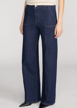 Load image into Gallery viewer, Le Slim Palazzo Pintuck Pocket Rinse
