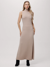 Load image into Gallery viewer, Aurora Funnel Neck Maxi Taupe