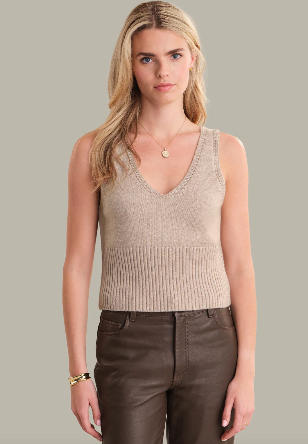 Cane Fashioned Top Toast Heather