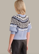 Load image into Gallery viewer, Alora Fair Isle Top Eventide