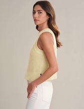 Load image into Gallery viewer, Demi High Crew Tank Lemon Icing