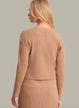Load image into Gallery viewer, Lorelai Cropped Rib Cardigan