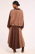 Load image into Gallery viewer, Lenore Skirt Faux Suede Mix