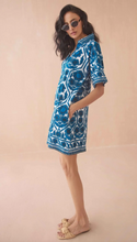 Load image into Gallery viewer, Rumi Dress Tessa Santorini
