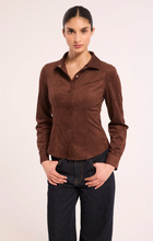 Load image into Gallery viewer, Theda Top Faux Suede