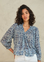 Load image into Gallery viewer, Esti Print LS Top Blue