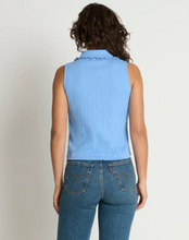 Load image into Gallery viewer, Rae Collared Tank Cornflower