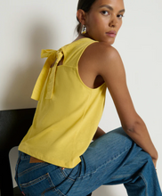 Load image into Gallery viewer, Sammie Tie Back Tank Sunshine