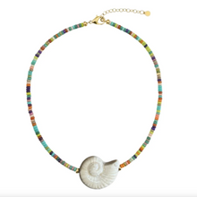 Load image into Gallery viewer, Solana Shell Necklace White