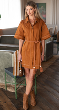 Load image into Gallery viewer, Allie Dress Chocolate