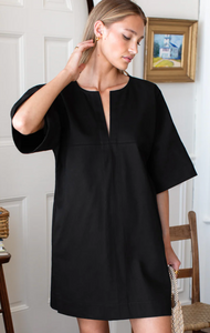 Structured Dress Black – Shea Davis Boutique