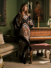 Load image into Gallery viewer, Fawn Ankle Dress Black Anise