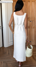 Load image into Gallery viewer, Roma Maxi Shift Dress Beach Linen