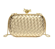 Load image into Gallery viewer, Bonne Chain Clutch Gold