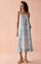 Load image into Gallery viewer, Tillie Maxi Dress Dana Skylight