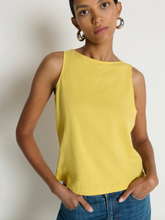 Load image into Gallery viewer, Sammie Tie Back Tank Sunshine