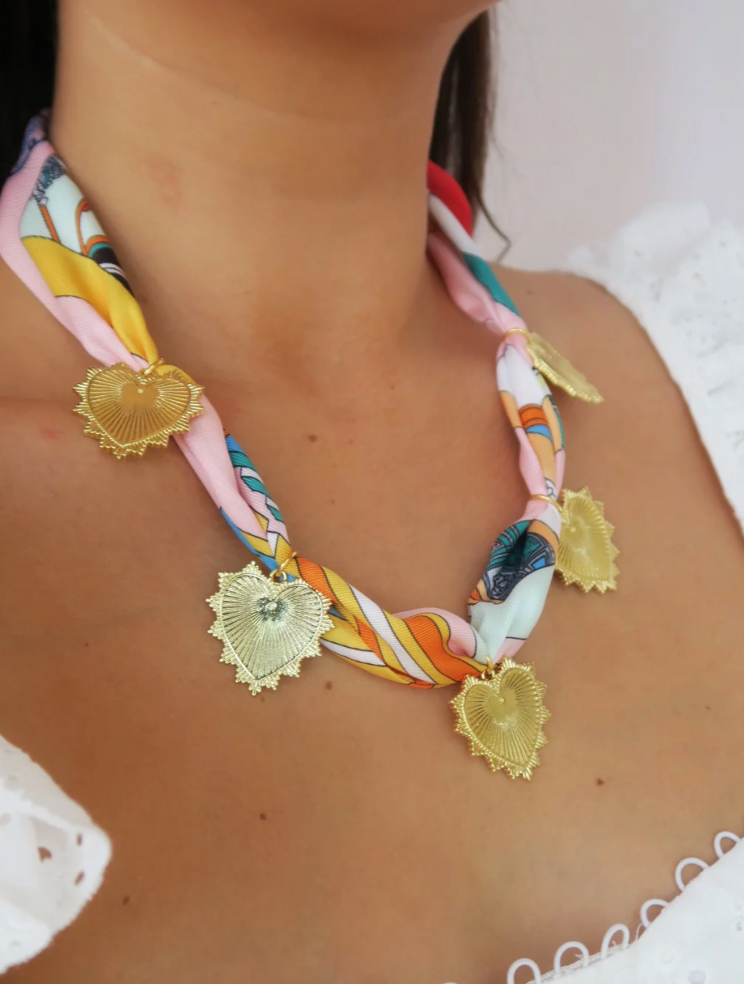 Wildflower Charm Necklace Coach