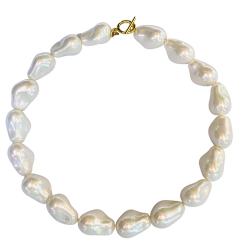 Ariel Pearl Collar Necklace