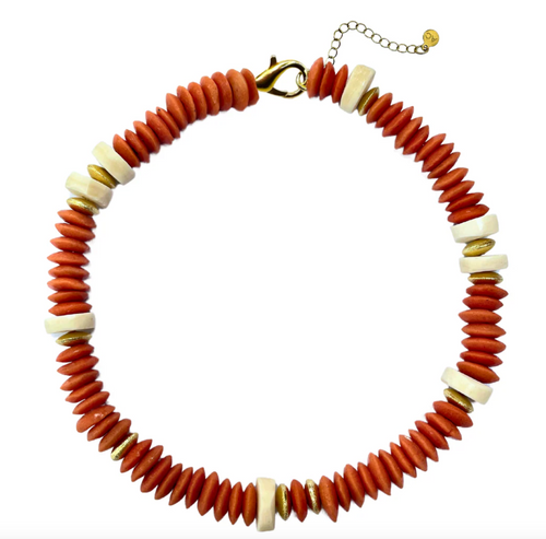 Capri Collar Deep Orange