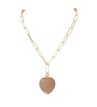 Load image into Gallery viewer, Knox Charm Necklace Light Pink