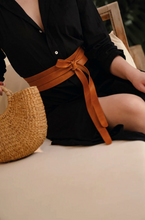 Load image into Gallery viewer, Wrap Belt Cognac