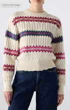 Load image into Gallery viewer, Jemma Sweater Bone Multi