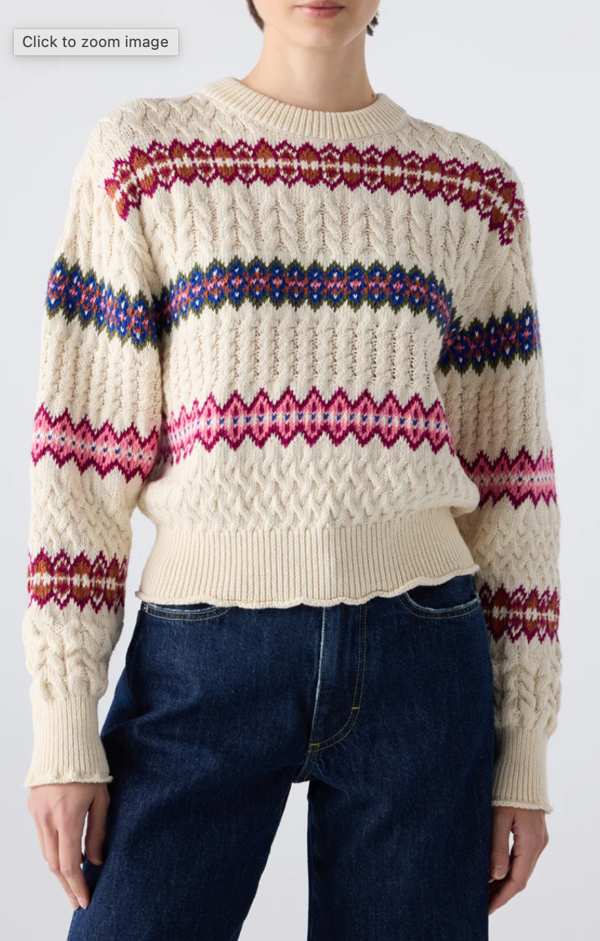 Jemma Sweater Bone Multi