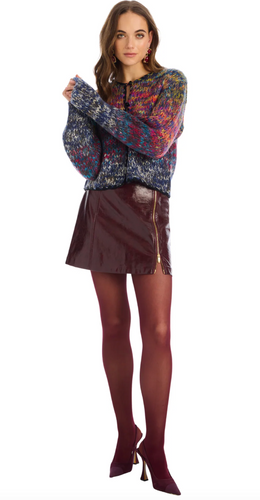 River Skirt Burgundy