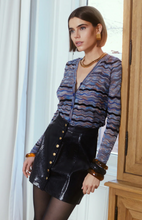 Load image into Gallery viewer, Colleen Cardigan Navy Space