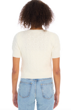 Load image into Gallery viewer, Effie Cardigan White