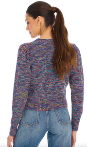 Spacedye Gia Cardigan Rainbow