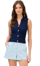 Load image into Gallery viewer, Bodhi Tank Navy