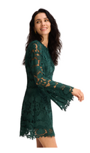 Load image into Gallery viewer, Daisey Dress Pine Green