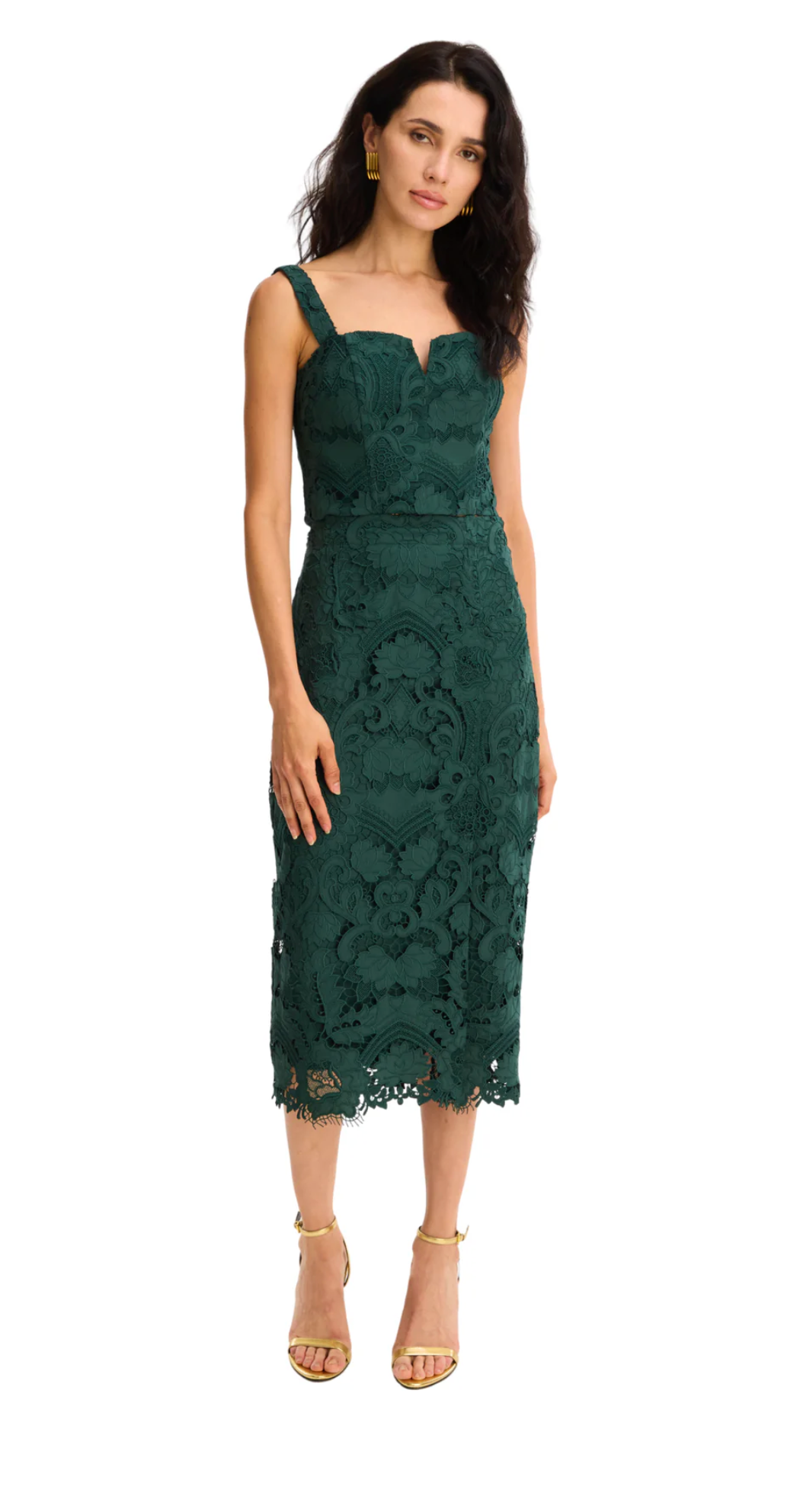 Drea Skirt Pine Green