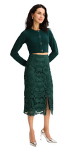 Load image into Gallery viewer, Drea Skirt Pine Green