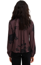 Load image into Gallery viewer, Eden Blouse Brown Floral